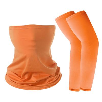 China Sun protection Customized outdoor cycling sun protection UV protection sleeves and wholesale summer cycling scarf for sale