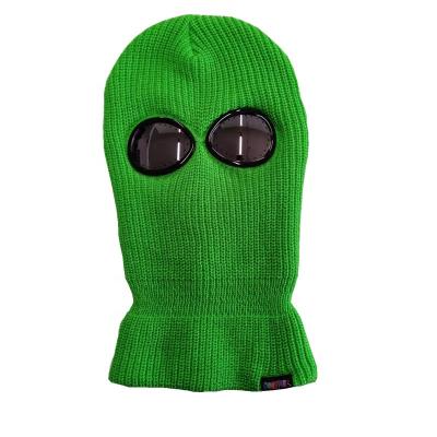 China Cool JOINT Fashion Customize Outdoor Winter Snowflake Goggles Knit Ski Mask for sale