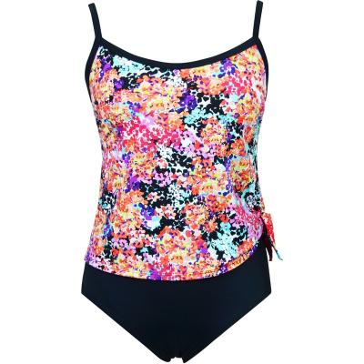 China Plus size the factory wholesale cover belly large size swimsuit one piece printed swimsuit for sale