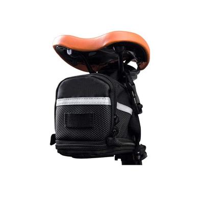 China Water Proof Customized Outdoor Mountain Road Cycling Rear Bag Bike Accessories Bike Seat Pack Bag Waterproof Strap-on Bike Saddle Bag for sale