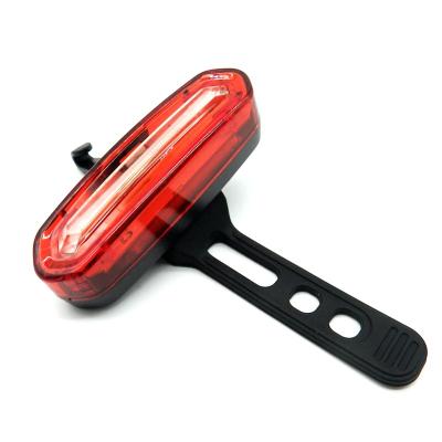 China PC 2PCS LED Bike Light USB Charging Rear Light Bicycle Lantern Lamp Bicycle Rear Light Cycling Accessories Led Lamp for sale