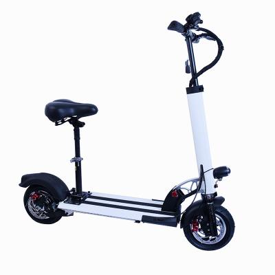 China Aluminum Alloy Aluminum Alloy Frame 4 Wheel Electric Scooter Chopper for sale