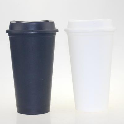 China CREATIVE Single Layer Plastic Cup PP Coffee Cup Travel Mug for sale