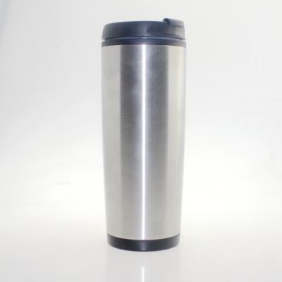 China Sustainable Double Wall Stainless Steel Travel Insulated Coffee Mug With Lid for sale