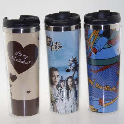 China Metal Stainless Steel Tumbler With Stainless Steel Coffee Cup Paper Promotional Paper Cup for sale