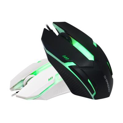 China Game USB 2.0 Wired Optical Mouse Home Office Business Notebook Desktop Computer Flat Gaming Mouse for sale