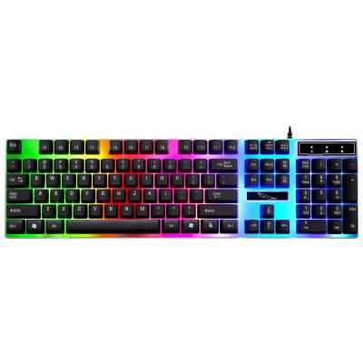 China Latest Ambidextrous Gaming Keyboard Multimedia Computer PC Gaming Keyboard For Professional Gamers for sale