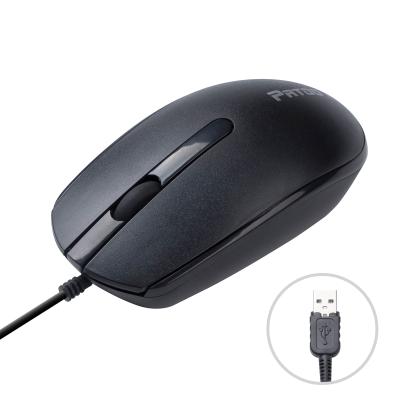 China Mini Home Office USB Wired Optical Mouse Laptop Desk Wired USB Computer Mouse For PCHot Sale Products for sale