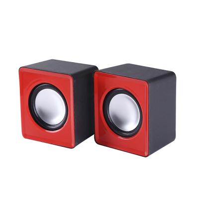 China No USB Speakers Subwoofers Hot-Selling Mini 2.0 Laptop Portable Home Speakers for sale