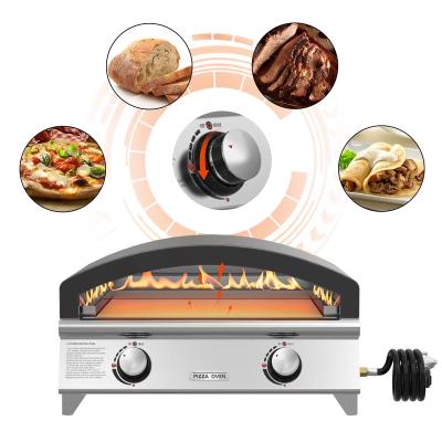 China High Quality Sustainable Outdoor Garden BBQ Gas Burner Portable Commercial Pizza Oven for sale