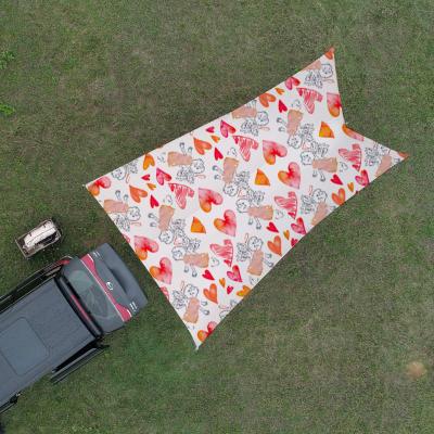 China Outdoor Portable Camping Picnic Tent Sun Proof Tents Car Tarp Camping Picnic Tent Portable Waterproof Poly Tarp Tent Seaside Fishing Beach Custom Logo Printing for sale