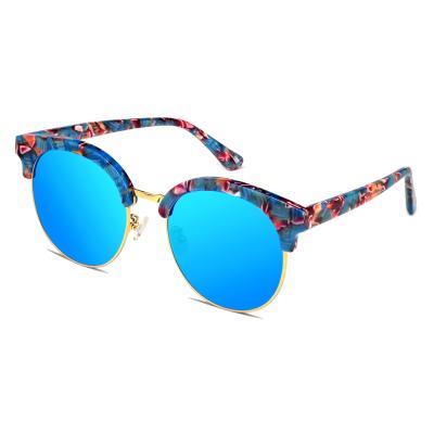 China Fashion sunglasses fashion sunglasses women polarized sunglasses acetate patterned frames for sale