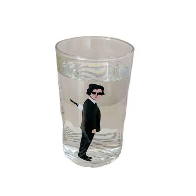 China New classic/postmodern korean simple glass beer glass heat-resistant glass coffee cup of life of the central institute of statistics SIMS hai2 beautiful for sale