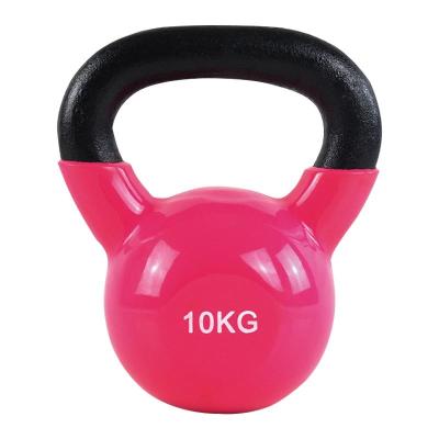 China Buntes passte beschichtetes Kettlebell Kreuz Eisen-Sport Kettlebell 20kg Vinyl Training zu verkaufen