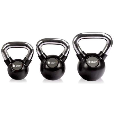 Κίνα Επιχρωμιωμένος ανταγωνισμός Kettlebell 40kgs ντυμένο λάστιχο Kettlebell λαβών προς πώληση