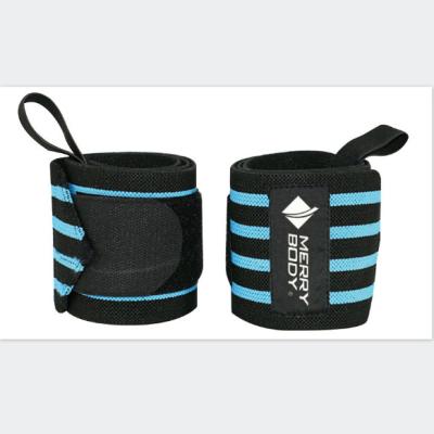 China Polyester Gym Wrist Wraps 10kgs Weightlifting Wrist Support Elastic Cotton for sale