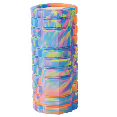 China Colorful EVA Yoga Foam Roller Tube Column 61CM Hollow Gym Physiotherapy Massage for sale