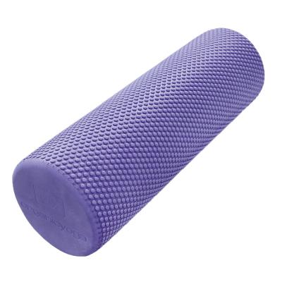 China High Density Hollow Core Foam Roller 60cm Yoga Column Roller Dotted Texture for sale