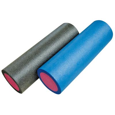 China 2 In 1 EPE Yoga Foam Roller Fitness Pilates 90cm High Density Dotted Texture for sale