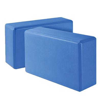 China Non Toxic Blue Yoga Block Silicone Peanut Therapy Vibrating Eva Foam 9in for sale