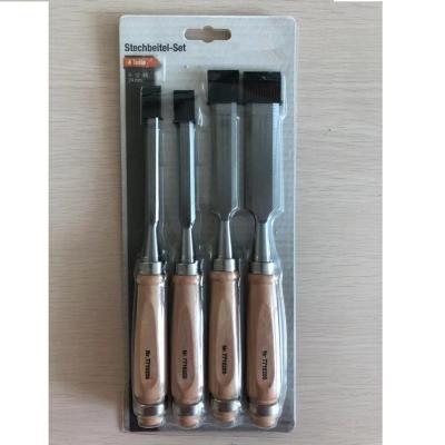 China Easy Operation WOOD CHISEL SET CHISEL FOR WOODWORKING HANDLE WOOD CHISEL SET for sale