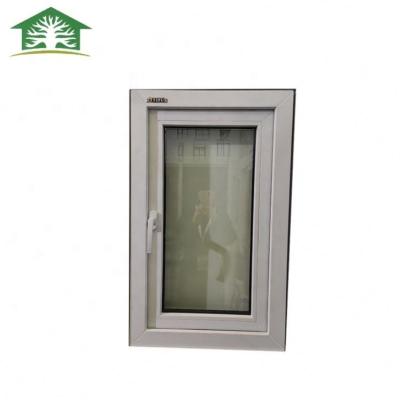 China Magnetic screen quality upvc casement window for sale