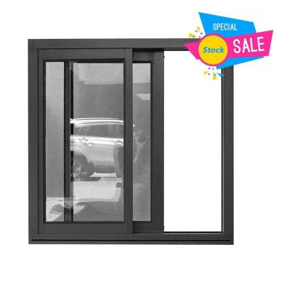 China Double Screen Special Offer Windows Magnetic Running Glazed Aluminum Alloy Sliding Window Cheap Aluminum Windows for sale