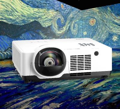 China 6000 Lumen 3LCD 4k Proyector para el hogar Proyector de habitaciones inmersivas en venta