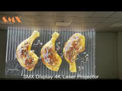 SMX MX-LKS5000 5000 Lumen 4K Cinema Projector 3LCD Laser Projector with high contrast