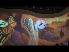 Indoor Projector 360º Immersive Projection Room 3D Projection Mapping  