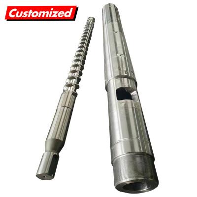 China Pipe Extruder Conical Twin Screw Barrel for sale