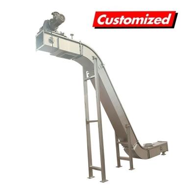 China Stainless Steel Chain Scraper Conveyer Customized Wet Scrapper Conveyor for sale