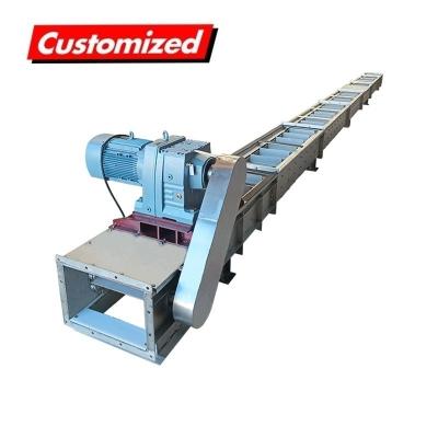 China Grain Transport OEM Custom Drag Link Chain Conveyor For Feed Powder Or Pellet for sale