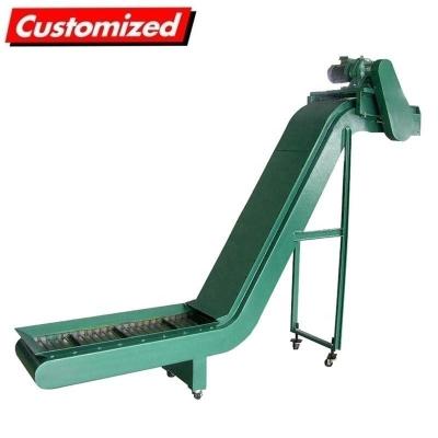 China OEM aangepaste Drag Chain Conveyor Elektrische besturing voor het overbrengen van gebouw puin Te koop