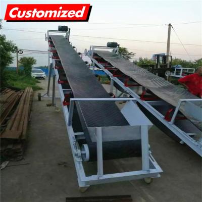 China OEM Customizable Mobile Belt Conveyor For Truck Loading And Unloading for sale