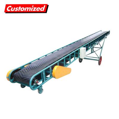 China Adjustable Height Movable Conveyor System Customized For Chemical Industry for sale