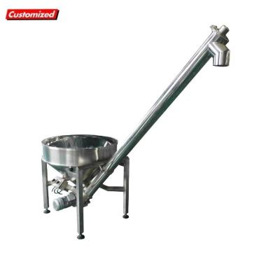 China Initial Payment Food Grade Stainless Steel Maize Corn Grain Coffee Wheat Auger Feeder for sale