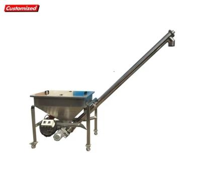 China Garment Shops' Go-To Stainless Grain Screw Auger Conveyor for Transporting and Feeding for sale