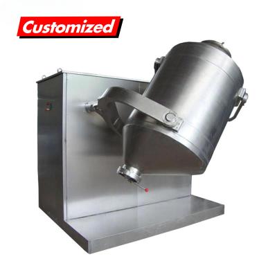 China 150.000kg brutogewicht OEM Custom 3D Automatic Motion Mixer voor farmaceutisch poeder Te koop