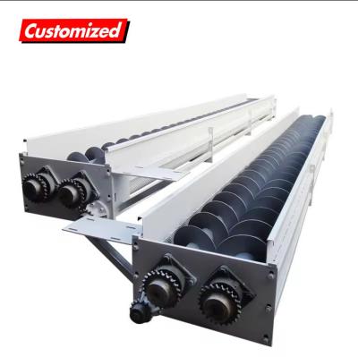 China Carbon Steel Heat Transport Screw Auger Conveyor For Chemical Industry for sale