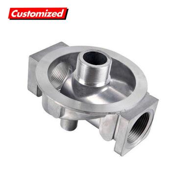 China US CNC Custom Metal Processing Steel Anodized Sandblasting Zink Die Casting Parts Te koop