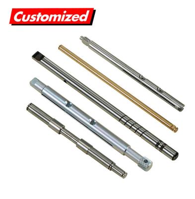 China Stainless Steel CNC Milling Service Long Shaft Metal Cutting Services For Power Generator for sale