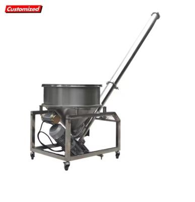 Chine OEM Guangzhou Hopper en acier inoxydable convoyeur à vis pour les grains de cacao à vendre