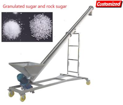 Chine Alimentateur à vis en acier inoxydable pour divers produits en poudre Transport avec conception personnalisée à vendre