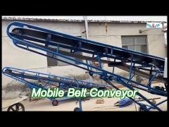 oem customizable mobile belt conveyor for truck loading and unloading