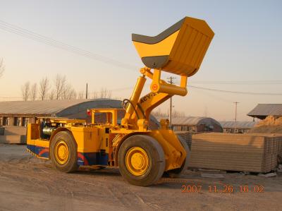 China Full hydraulic two line mechanism Underground Mining Loader 385Nm / 1500rpm for sale