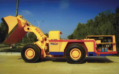 China ACY-3 Diesel LHD underground mining vehicles wheeled shovel machine for sale