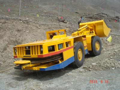 China Low profile dump Underground Mining Vehicles of  rock breaking machine for sale