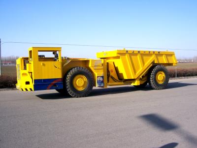 China 11 MPa Braking Underground Utility Vehicle Load Haul Dump Truck  Low Profile for sale