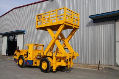 China Durable Underground Utility Vehicle Rock Breaker Machine 4 Hydraulic support legs for sale